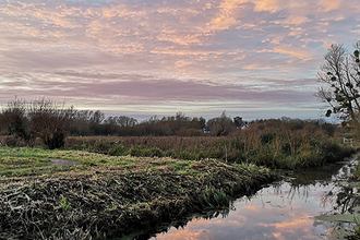 Magor Marsh sunsets autumn - winter