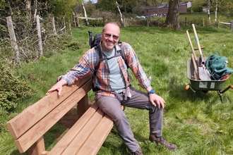 GWT volunteer Mike Warmington