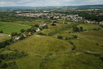 Aerial view of Bridewell Common After Restoration Works