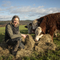 GWT staff with Hereford cattle