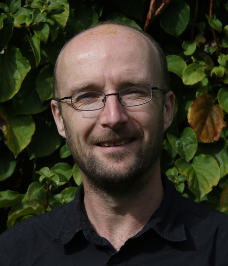 Gwent Wildlife Trust's Senior Conservation Ecologist Andy Karran