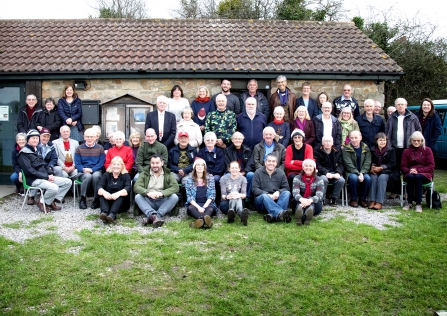 Magor Marsh staff and volunteers