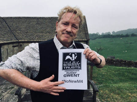 Former Sex Pistol John Lydon supports the #NoNewM4 campaign