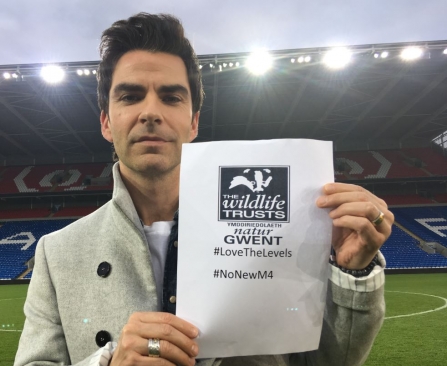 Stereophonics front man Kelly Jones support Gwent Wildlife Trust's #NoNewM4 campaign