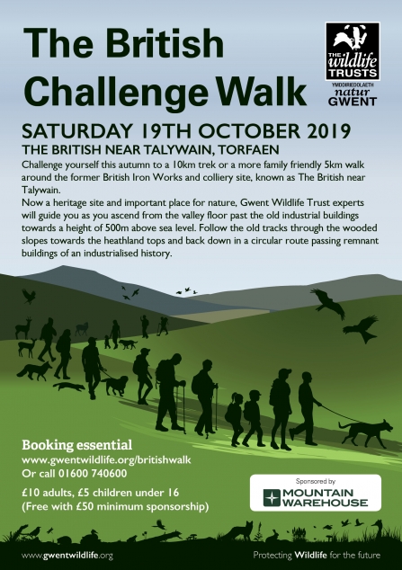 The British Challenge Walk sponsored by Mountain Warehouse