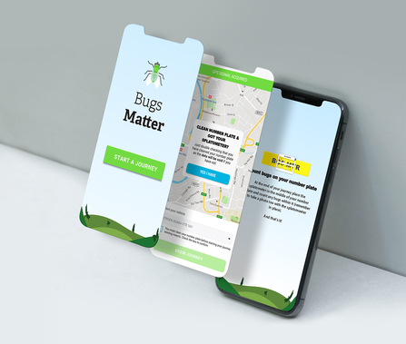 Bugs Matter phone app