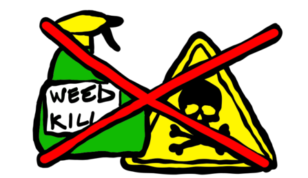 No pesticides illustration