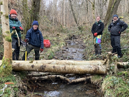 Gwent Wildlife Trust at work in the Silent Valley