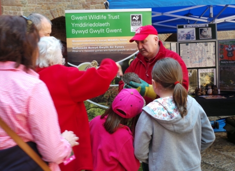 Martyn Wright at outdoor event